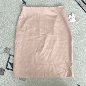 Pink Pencil Skirt